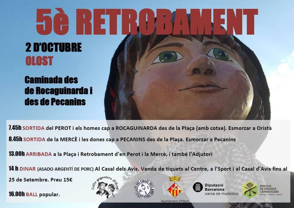 5è retrobament dels Gegants d'Olost